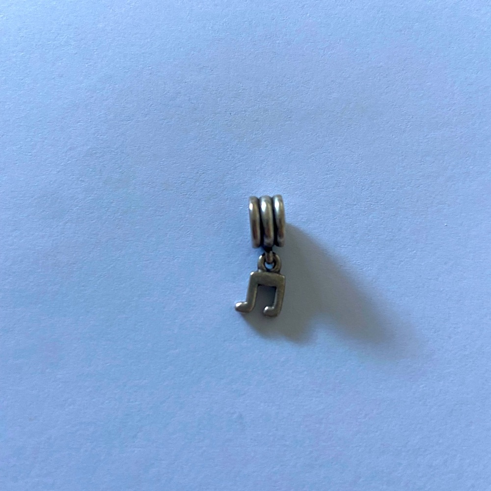 Pandora Charm-Music Note Dangle